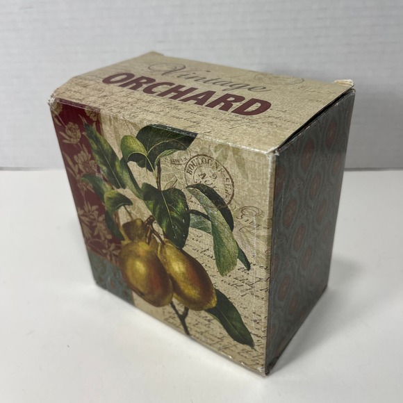 Manual Susanne Nicoll Vintage Orchard Pears Apple Grapes Peaches Plate Set‎ (4) - Picture 3 of 11